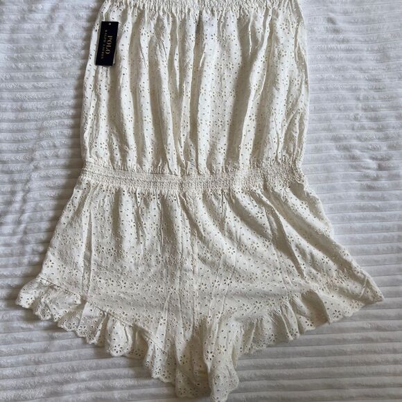 Ralph Lauren White Eyelet Skirt NEW - Picture 3 of 3